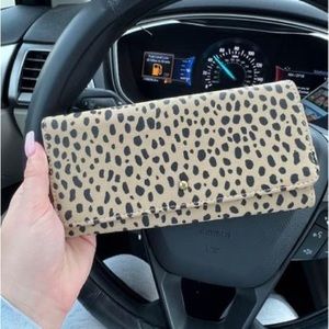 Leopard wallet